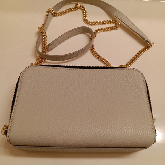 MARC JACOBS Leather Crossbody Bag In Oatmilk - Picture 6 of 13